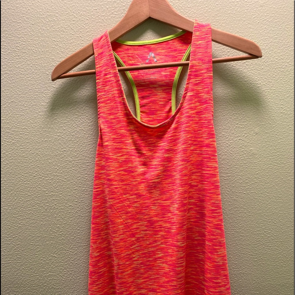 Atheletic orange tank